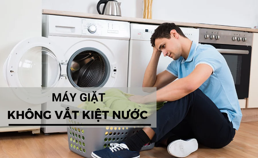 Máy giặt không vắt: nguyên nhân phổ biến và hướng xử lý an toàn