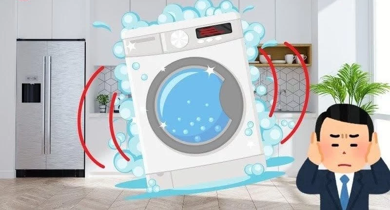 Máy giặt rung mạnh ở Đà Lạt: do nền nhà hay do lỗi thiết bị?