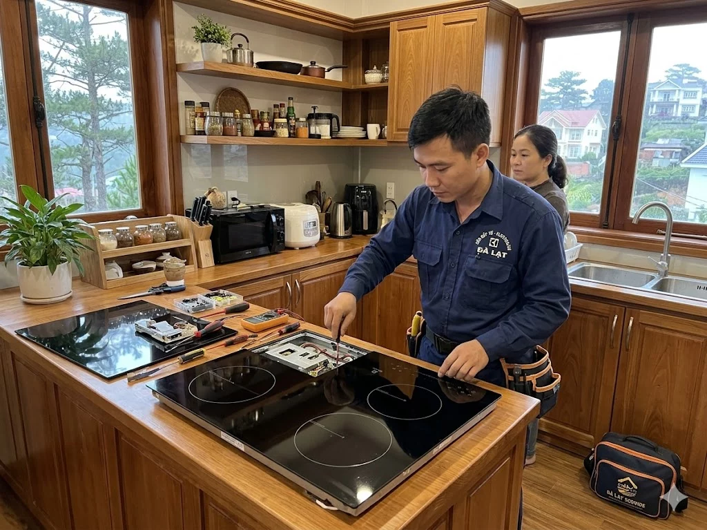 Sửa bếp từ Electrolux tại Đà Lạt