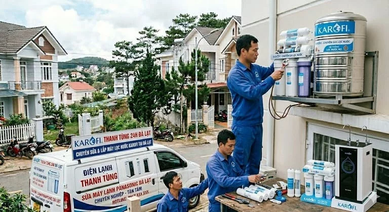 Sửa máy lọc nước Karofi tại Đà Lạt hỗ trợ tận nơi tại Đà Lạt