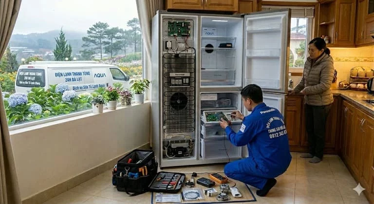 Sửa tủ lạnh Aqua tại Đà Lạt hỗ trợ tận nơi tại Đà Lạt