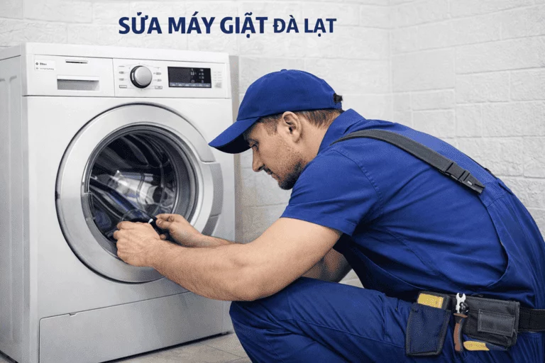 Dịch vụ sửa máy giặt tại nhà ở Đà Lạt