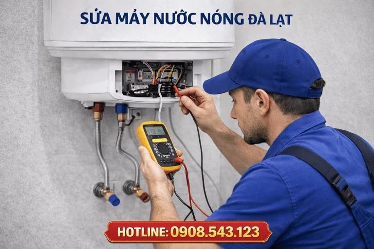 Dịch vụ máy nước nóng tại nhà ở Đà Lạt